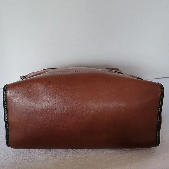 Brahmin vintage brown leather handbag - Picture 11 of 16